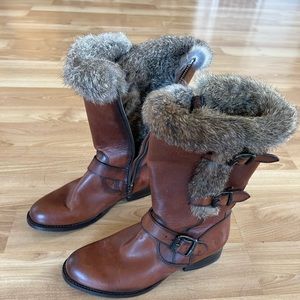 Frye Jamie Fur Lined Boots